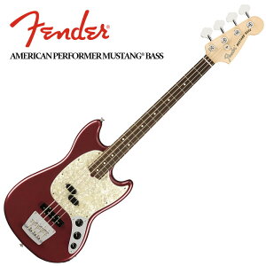 Fender American Performer Mustang Bass Rosewood Fingerboard, AubergineqtF_[USAX^Ox[Xr