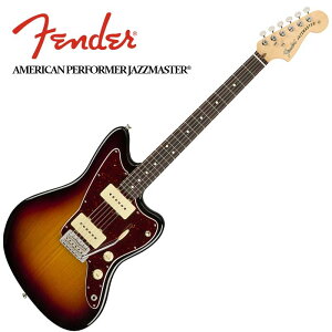 Fender American Performer Jazzmaster Rosewood Fingerboard, 3-Color SunburstqtF_[USAWY}X^[r