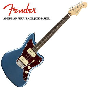 Fender American Performer Jazzmaster Rosewood Fingerboard, Satin Lake Placid BlueqtF_[USAWY}X^[r
