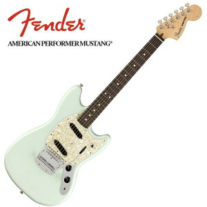 Fender American Performer Mustang Rosewood Fingerboard, Sonic BlueqtF_[USAX^Or
