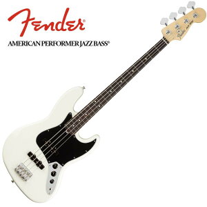 Fender American Performer Jazz Bass Rosewood Fingerboard, Arctic WhiteqtF_[USAWYx[Xr