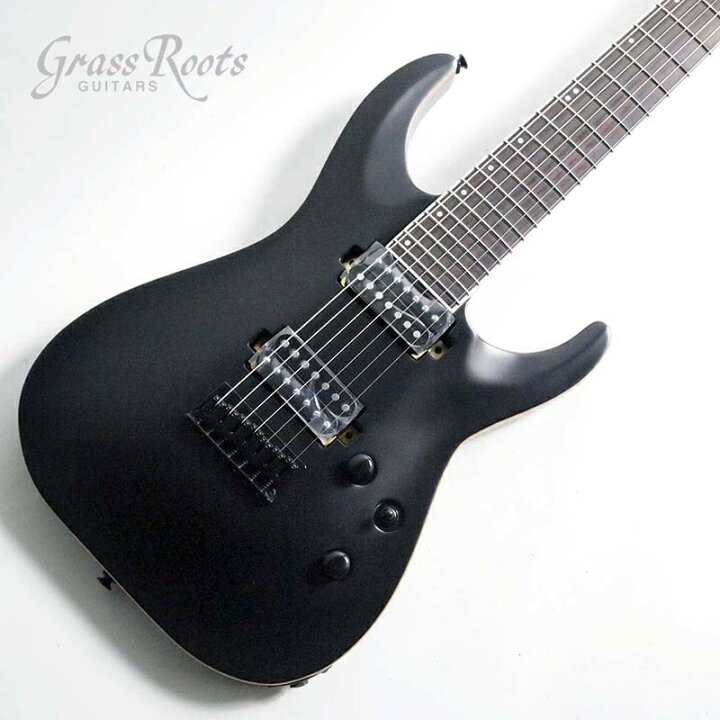 楽天市場】GrassRoots G-HR-60FX7( Black Satin ) 7弦エレキギター 