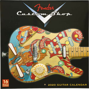 Fender 2020 Custom Shop Calender フェンダーカスタムショップカレンダー〈フェンダー〉