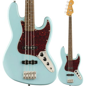 Squier by Fender Classic Vibe '60s Jazz Bass, Laurel Fingerboard, Daphne Blue�y�X�N���C���[�z