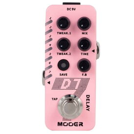 Mooer D7 ディレイ ルーパー ギター エフェクター〈ムーアー〉