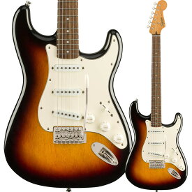 Squier by Fender Classic Vibe '60s Stratocaster, Laurel Fingerboard, 3-Color Sunburst【スクワイア フェンダーストラトキャスター】
