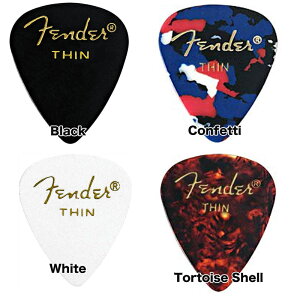 Fender sbN 351 Shape Classic Picks Thin 10qtF_[r