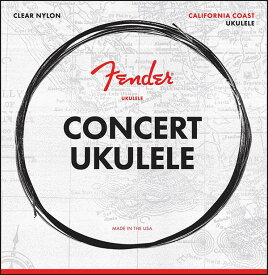 Fender California Coast Concert Ukulele Strings ウクレレ弦 コンサート用〈フェンダー〉〈代引き不可〉