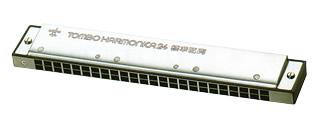 TOMBO ハーモニカ No.3624 トンボ複音標準配列