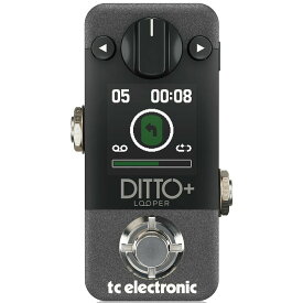 TC ELECTRONIC DITTO+ マルチセッションルーパーペダル 〈ティーシーエレクトロニック〉