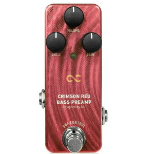 One Control Crimson Red Bass Preamp N]bh x[XpvAvqRg[r