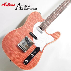 Aria ProII 615-AE200 MP (Misty Pink) エレキギター