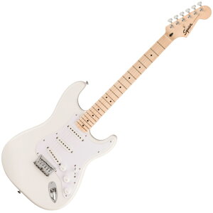 Squier by Fender Squier Sonic Stratocaster HT, Maple Fingerboard, White Pickguard, Arctic White�q�X�N���C�A �t�F���_�[�r