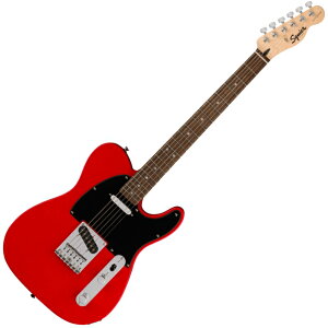 Squier by Fender Squier Sonic Telecaster, Laurel Fingerboard, Black Pickguard, Torino RedqXNCA tF_[r