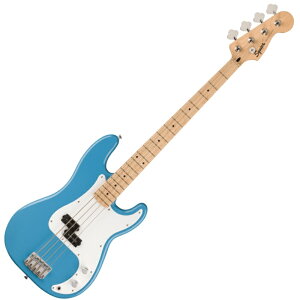 Squier by Fender Squier Sonic Precision Bass, Maple Fingerboard, White Pickguard, California Blue�q�X�N���C���[ �t�F���_�[�r