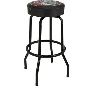 FENDER Guitars & Amps Pick Pouch Barstool, Black/Black, 30"〈フェンダー〉