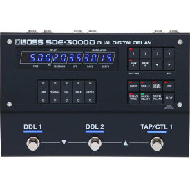 BOSS SDE-3000D DUAL DIGITAL DELAY デジタルディレイ