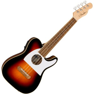 Fender EN Fullerton Tele Uke, Walnut Fingerboard, White Pickguard, 2-Color SunburstqtF_[r