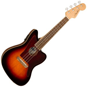 �y5/3�`6 P5�{or10�{!(�ΏۊO����)�zFender �E�N���� Fullerton Jazzmaster Uke, Walnut Fingerboard, Tortoiseshell Pickguard, 3-Color Sunburst �t�F���_�[