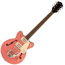 Gretsch G2655T Streamliner Center Block Jr. Double-Cut with Bigsby, Laurel Fingerboard, Coral〈グレッチ〉