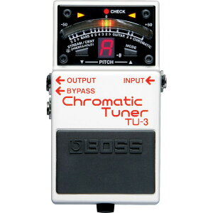 BOSS TU-3 CHROMATIC TUNER �N���}�`�b�N�E�`���[�i�[ �{�X