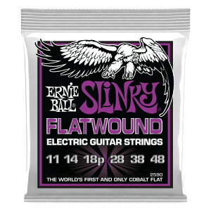 ERNIE BALL 2590 Slinky Flatwound 11-48 GLM^[qA[j[{[r