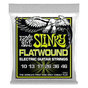 ERNIE BALL 2591 Slinky Flatwound 10-46 GLM^[qA[j[{[r