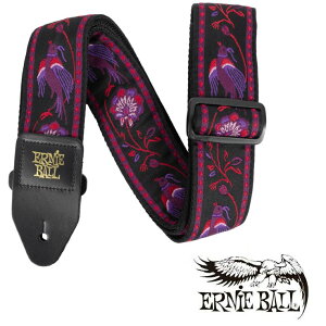 ERNIE BALL 5360 JACQUARD STRAP PLEASANT PHEASANT �M�^�[/�x�[�X�X�g���b�v �A�[�j�[�{�[��