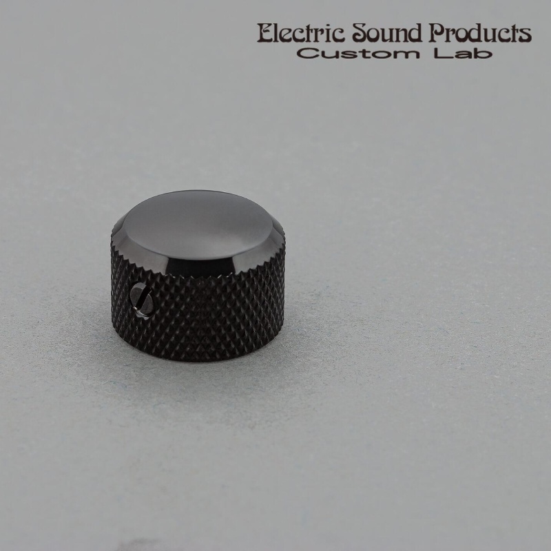 数々の賞を受賞 ESP Custom Lab EVK-2LO BLACK Metal Knob Low Profile Modern メタルノブ 