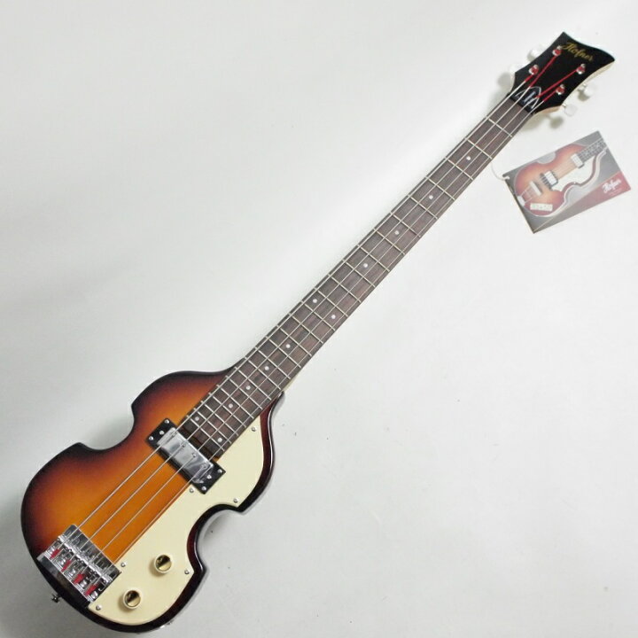 楽天市場】Hofner HCT-SHVB-SB Shorty Violin Bass Sunburst トラベル 