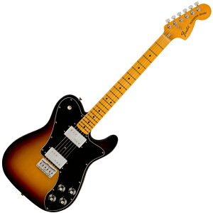 Fender American Vintage II 1975 Telecaster Deluxe, Maple Fingerboard, 3-Color SunburstqtF_[USAeLX^[r