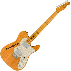 Fender American Vintage II 1972 Telecaster Thinline, Maple Fingerboard, Aged NaturalqtF_[USAeLX^[r