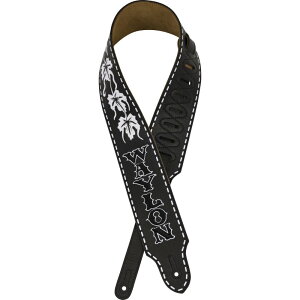 Fender Waylon Jennings Signature Strap, Black M^[XgbvqtF_[r