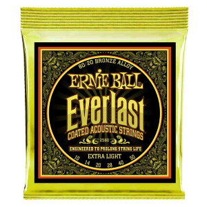 ERNIE BALL 2560 EVERLAST COATED 80/20 BRONZE AR[XeBbNM^[qA[j[{[r