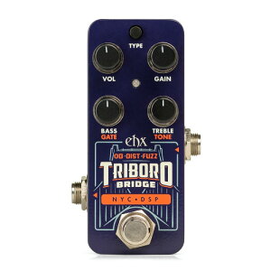 Electro Harmonix PICO TRIBORO BRIDGE �I�[�o�[�h���C�u�A�f�B�X�g�[�V�����A�t�@�Y�q�G���N�g���n�[���j�N�X�r