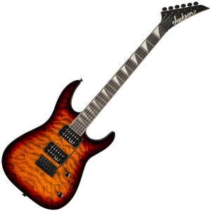 Jackson JS Series Dinky JS20 DKQ 2PT, Amaranth Fingerboard, Transparent Tobacco Burst GLM^[qWN\r