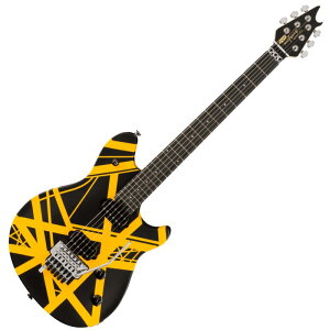 EVH Wolfgang Special Striped Series, Ebony Fingerboard, Red, Black and Yellow GLM^[