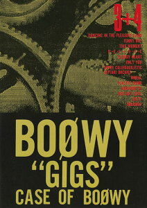 qyrqKmprohXRA BOWY gGIGSh CASE OF BOOWY 3+4