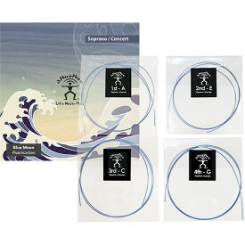 【2/5-9 P5or10倍！(一部対象外)】aNueNue aNN-BMSC Blue Moon ソプラノ/コンサートウクレレ弦 アヌエヌエ