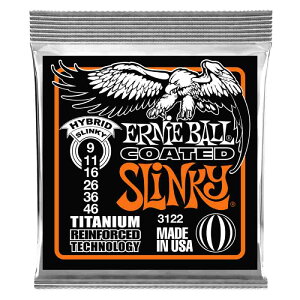 ERNIE BALL 3122 �G���L�� Coated Slinky �R�[�e�B���O���H �A�[�j�[�{�[��