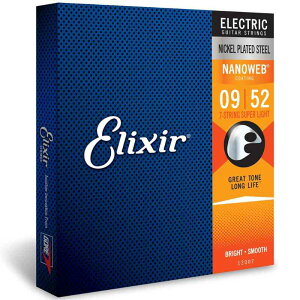 Elixir 12007 7GLM^[ NANO WEB imEFu Super Light .009-.052 qGNT[r