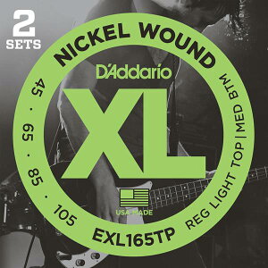 q2ZbgpbNrD'Addario EXL165TP .045-.105 jbP Long Scale x[Xq__Ir