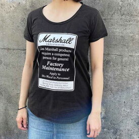 Marshall PERSONNEL Lサイズ LADY'S Tシャツ〈マーシャル〉