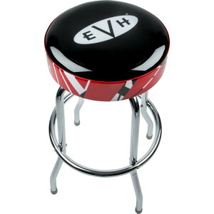 EVH Logo Barstool with Striped Trim, 30 �o�[�X�c�[��