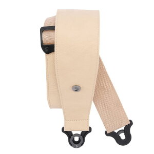 D'Addario 30BAL01 Tan Comfort Leather Auto Lock Guitar Strap �M�^�[/�x�[�X�p���b�N�X�g���b�v �_�_���I