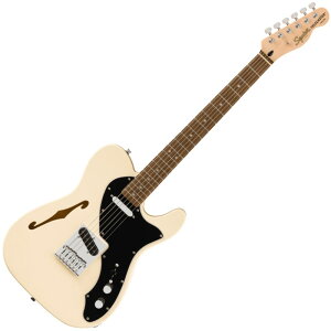 Squier by Fender Affinity Series Telecaster Thinline, Olympic White�q�X�N���C�A �t�F���_�[�r