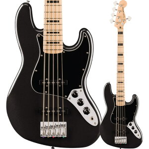 Squier by Fender Affinity Series Active Jazz Bass V Black Metallic 5WYx[XqXNC[ tF_[r