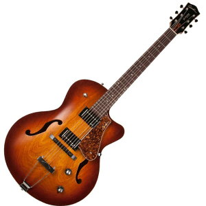 Godin 5th Avenue CW Kingpin II HB Cognac Burst tARqS_r