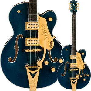 GRETSCH Nashville Hollow Body with String-Thru Bigsby and Gold Hardware, Ebony Fingerboard, Midnight SapphireqOb`r