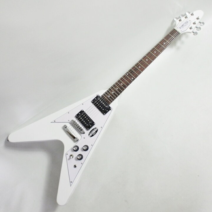 楽天市場】SCHECTER OL-FV WHT FVスタイル エレキギター〈シェクター 